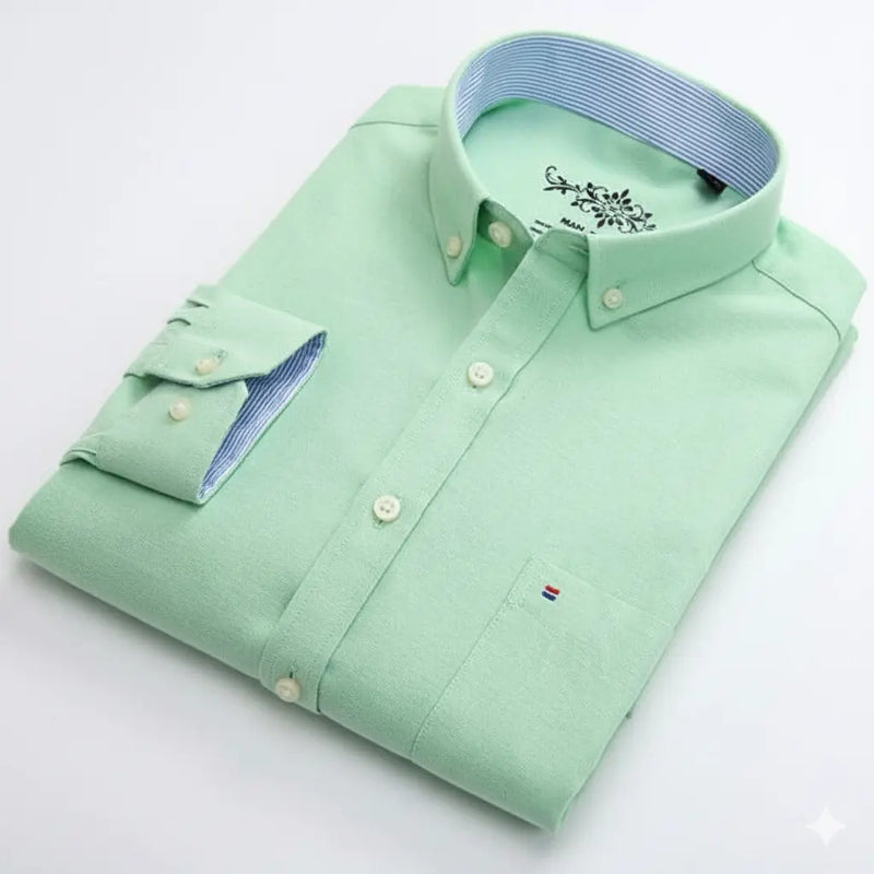 Camisa Social Masculina Diluxo Oxford