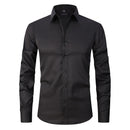 Camisa Social Masculina Anti Amasso Max Comfot