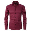 Camisa Social Masculina Anti Amasso Max Comfot