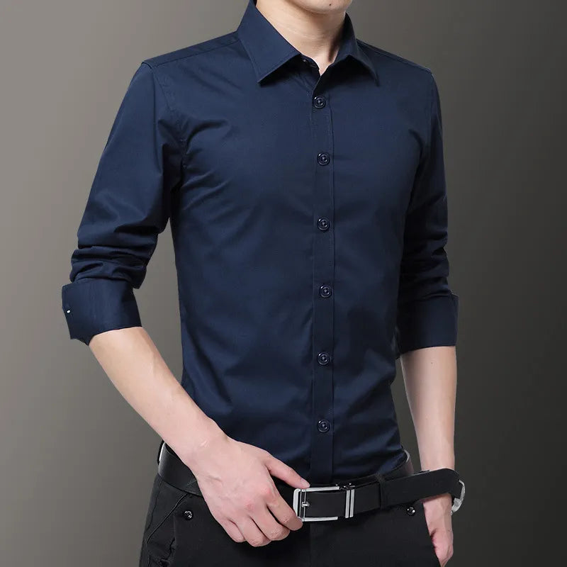 Camisa Social Masculina Minimalista Divello