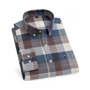Camisa Social Masculina Oxford Xadrez