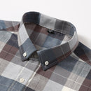 Camisa Social Masculina Oxford Xadrez