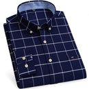 Camisa Social Masculina Oxford Xadrez