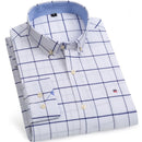 Camisa Social Masculina Oxford Xadrez