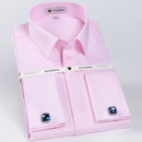 Camisa Social Masculina Punho Duplo Francês