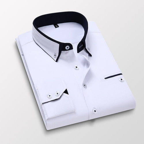 Camisa Social Plus Size Masculina Calire