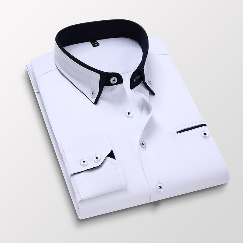 Camisa Social Plus Size Masculina Calire