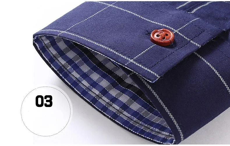 Camisa Xadrez Masculina Manga Longa Bless