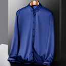 Camisa Social Masculina de Seda Premium Balli