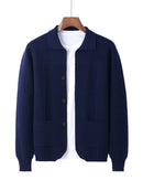 Cardigan Masculino de Lã Australiano