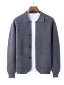 Cardigan Masculino de Lã Australiano
