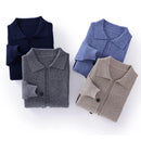 Cardigan Masculino de Lã Australiano