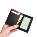 Carteira Slim de Couro Masculina William Polo Atenas