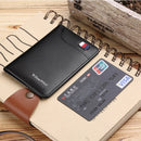 Carteira Slim de Couro Masculina William Polo Atenas