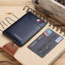 Carteira Slim de Couro Masculina William Polo Atenas