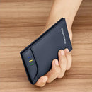 Carteira Slim de Couro Masculina William Polo Maximus