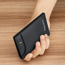 Carteira Slim de Couro Masculina William Polo Maximus