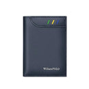 Carteira Slim de Couro Masculina William Polo Maximus