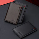 Carteira Slim de Couro Masculina William Polo Veneza