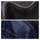 Carteira Masculina de Luxo Denim Bison Rfid Bifold