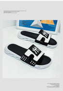 Chinelos masculinos antiderrapantes, sandálias de praia, chinelos de exterior, esportivos, roupa de rua, sapatos casuais, tendência da moda, verão