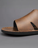 Chinelo Masculino em Couro Legítimo Micci