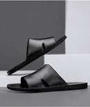 Chinelo Masculino em Couro Legítimo Micci