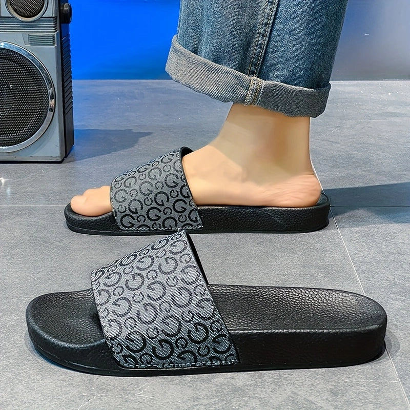 Chinelo Slide Masculino Minimalista Grooy