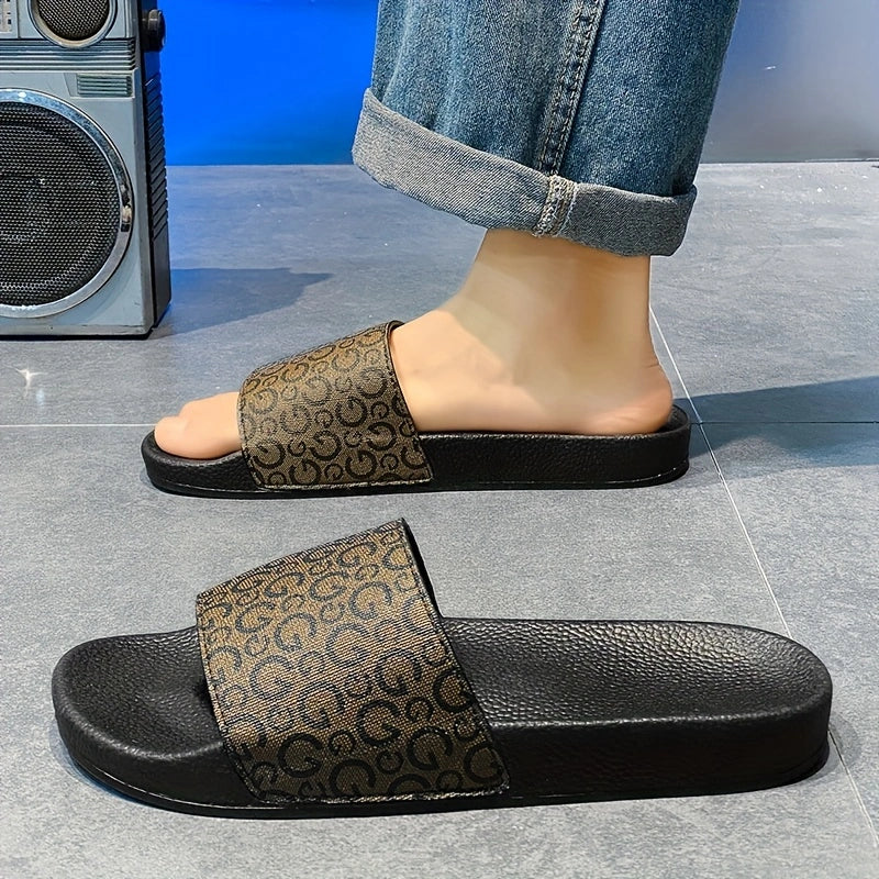 Chinelo Slide Masculino Minimalista Grooy