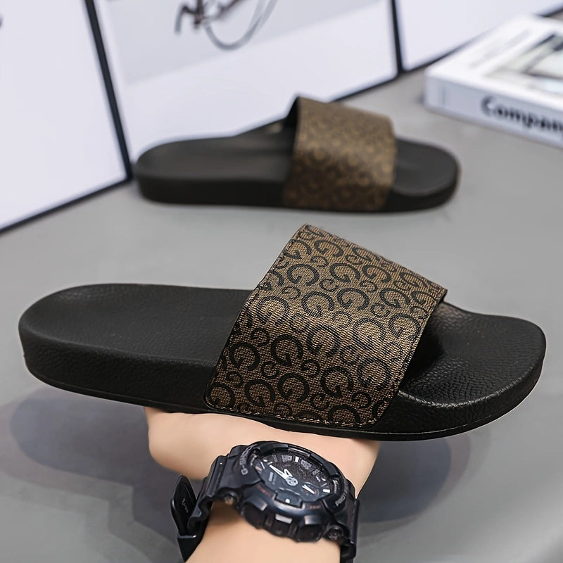 Chinelo Slide Masculino Minimalista Grooy