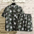 Conjunto Tropical Beach Camisa e Shorts