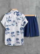 Conjunto Masculino Floral Belli