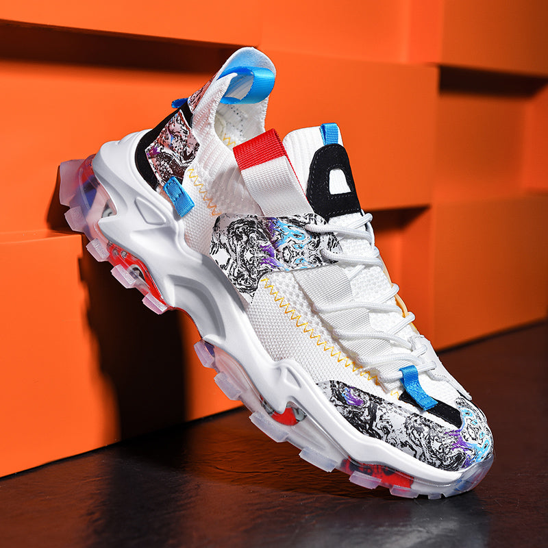 Tênis Masculino Streetwear em Graffiti Balli 12