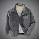 Jaqueta Masculina Acolchoada cinza