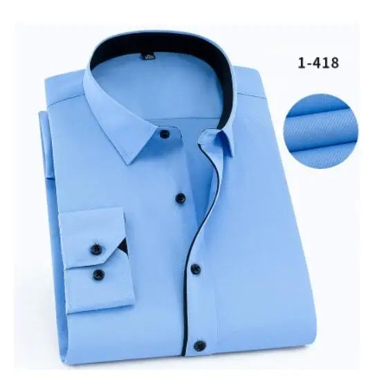 Camisa Social Masculina Plus Size Minery