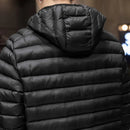 Jaqueta Puffer Masculina detalhes