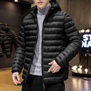 Jaqueta Puffer Masculina Com Capuz Removível Luxy - Divello