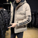 Jaqueta Puffer Masculina com Capuz Bross