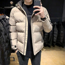 Jaqueta Puffer Masculina com Capuz Bross