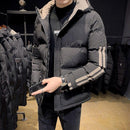 Jaqueta Puffer Masculina com Capuz Bross