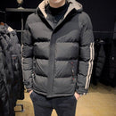 Jaqueta Puffer Masculina com Capuz Bross