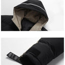 Jaqueta Puffer Masculina com Capuz Bross