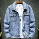 Harajuku designer de moda solta casual jeans jaquetas primavera outono outerwear casacos roupas masculinas streetwear luxo jaqueta de inverno