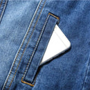 Jaqueta Jeans Masculina Forrada Clássica Nicce