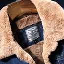 Jaqueta Jeans Masculina Forrada Clássica Nicce