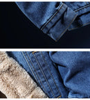 Jaqueta Jeans Masculina Forrada Clássica Nicce