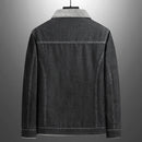 Jaqueta Jeans Masculina com Forro de Lã Romana