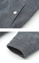 Jaqueta Masculina de Veludo com Forro Térmico Elegante