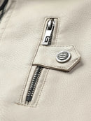 Jaqueta Masculina em Couro Buster - Capuz Removível