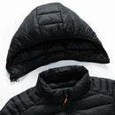 Jaqueta Puffer Masculina Com Capuz Removível Luxy